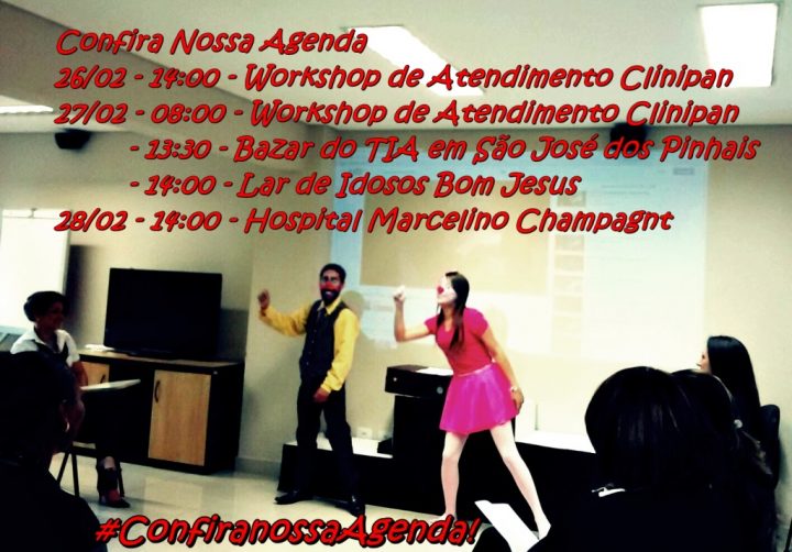 Confira Nossa Agenda 02/2016
